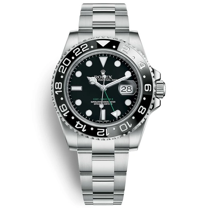 GMT MASTER 2 BLACK BEZEL MULTICOLOR SELECTION 40MM 116710LN-0001