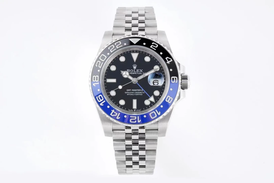 ROLEX GMT-MASTER II OYSTER, 40 MM, OYSTERSTEEL WATCH 126710BLNR