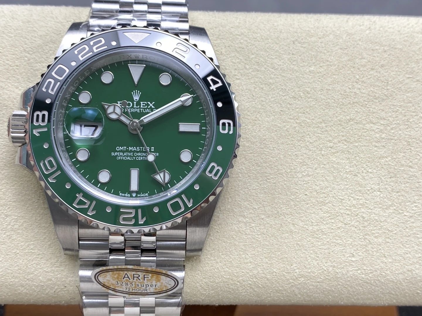 ROLEX GMT-MASTER II OYSTER, 40 MM, OYSTERSTEEL WATCH