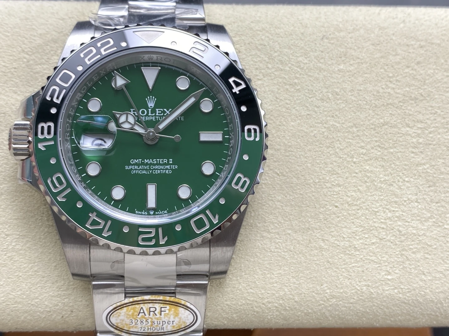 ROLEX GMT-MASTER II OYSTER, 40 MM, OYSTERSTEEL WATCH