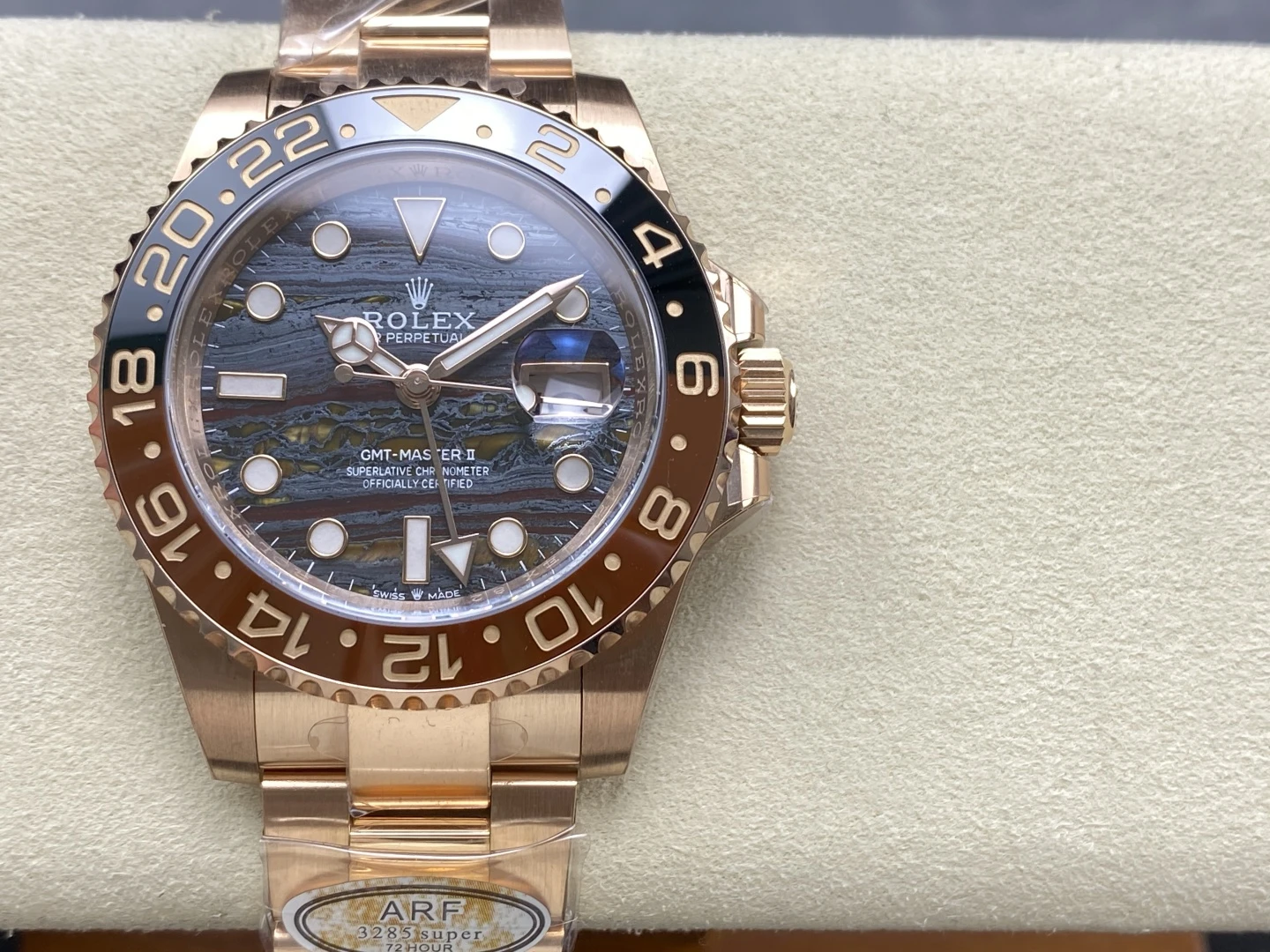 ROLEX GMT-MASTER II OYSTER, 40 MM, OYSTERSTEEL WATCH