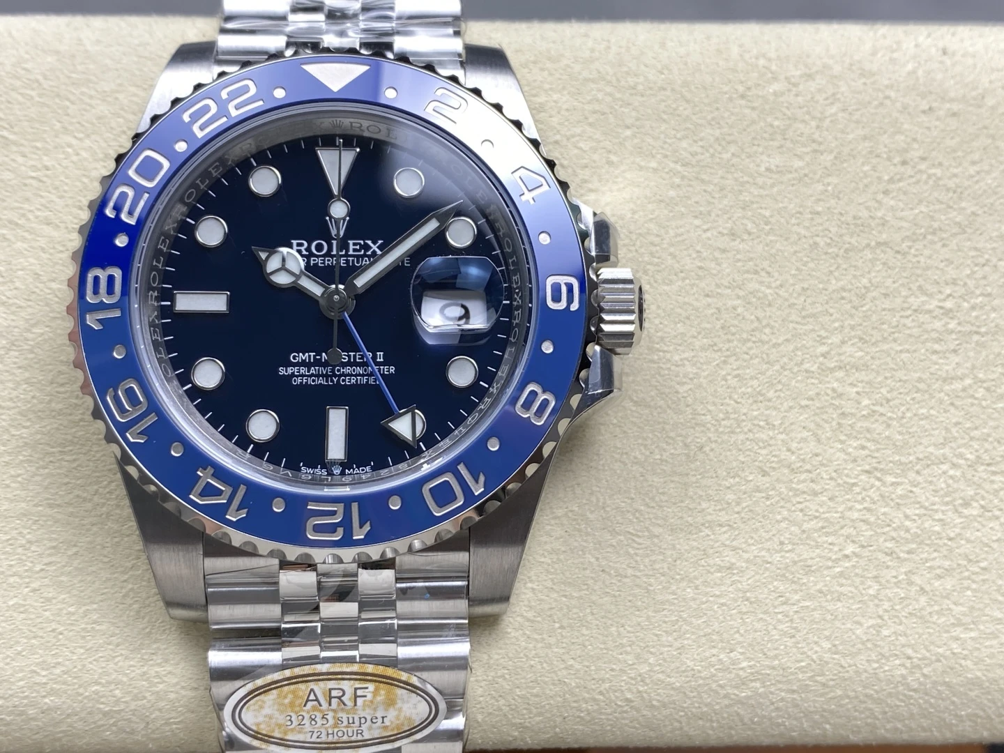 ROLEX GMT-MASTER II OYSTER, 40 MM, OYSTERSTEEL WATCH