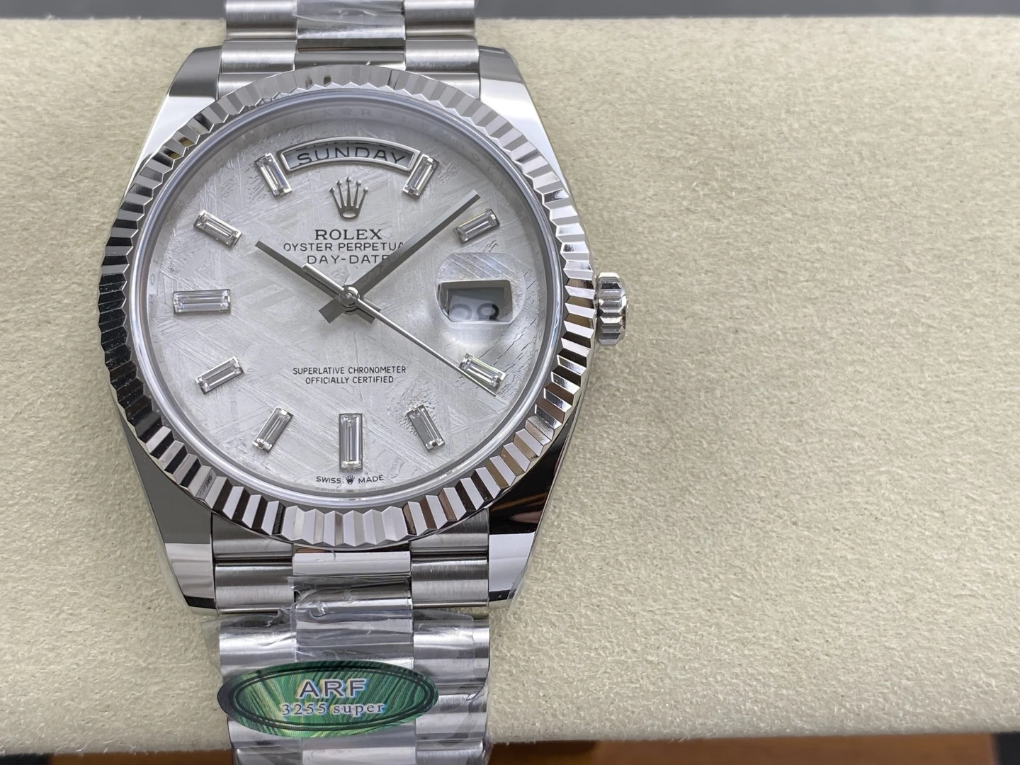 ROLEX DAY-DATE 40MM  Genuine meteorite dial