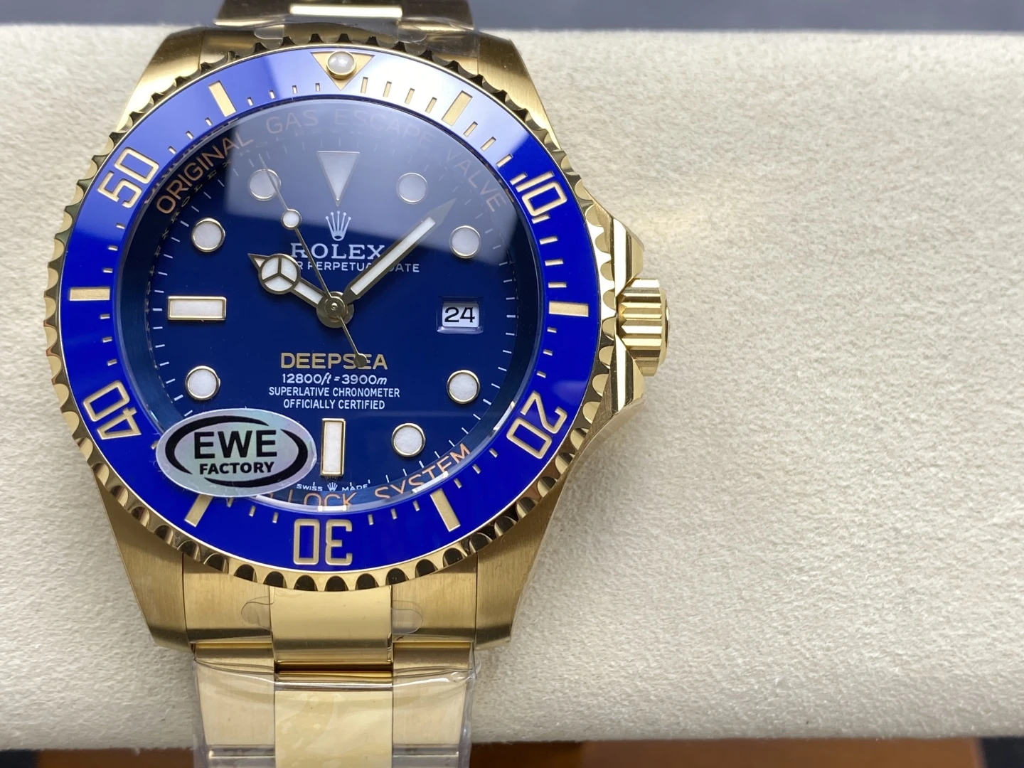 ROLEX DEEPSEA OYSTER, 44 MM, OYSTERSTEEL WATCH